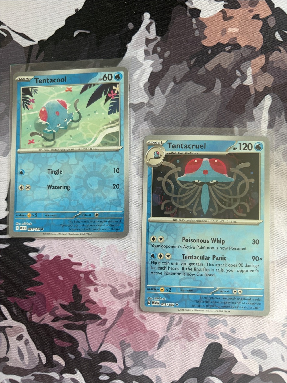 Tentacool & Tentacruel Pokémon Evolution Card Lot | 2 Cards ✨5/$25✨